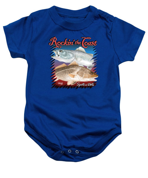 Rockin' the Coast - Spots n' Dots - Baby Onesie