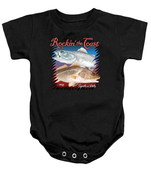 Rockin' the Coast - Spots n' Dots - Baby Onesie
