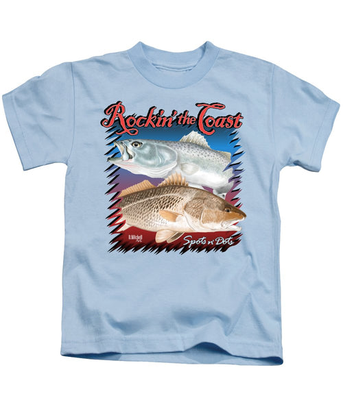 Rockin' the Coast - Spots n' Dots - Kids T-Shirt