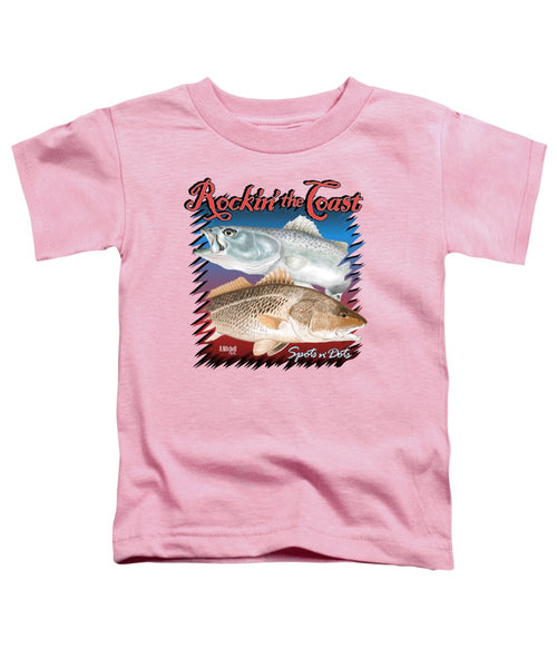 Rockin' the Coast - Spots n' Dots - Toddler T-Shirt