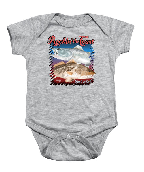 Rockin' the Coast - Spots n' Dots - Baby Onesie