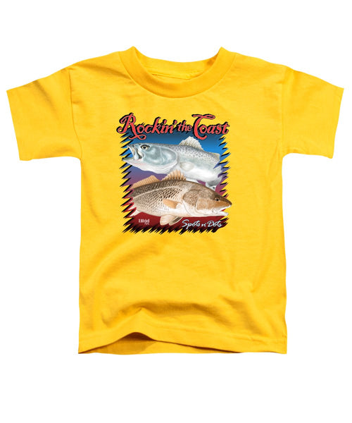 Rockin' the Coast - Spots n' Dots - Toddler T-Shirt