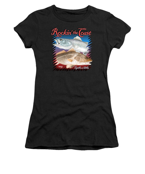 Rockin' the Coast - Spots n' Dots - Women's T-Shirt