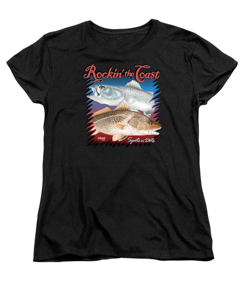 Rockin' the Coast - Spots n' Dots - Women's T-Shirt (Standard Fit)