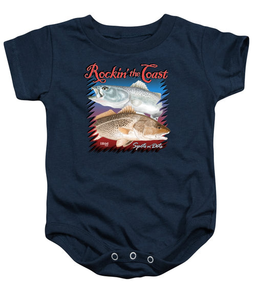Rockin' the Coast - Spots n' Dots - Baby Onesie