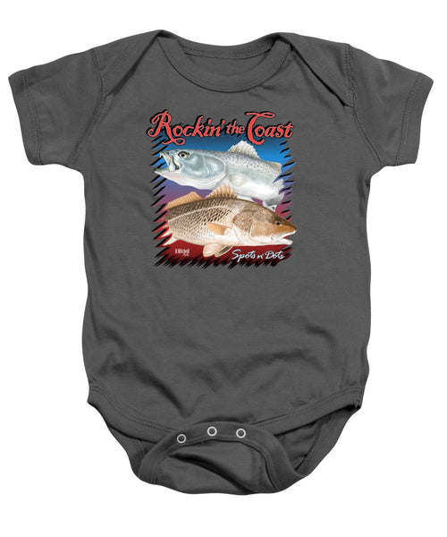 Rockin' the Coast - Spots n' Dots - Baby Onesie
