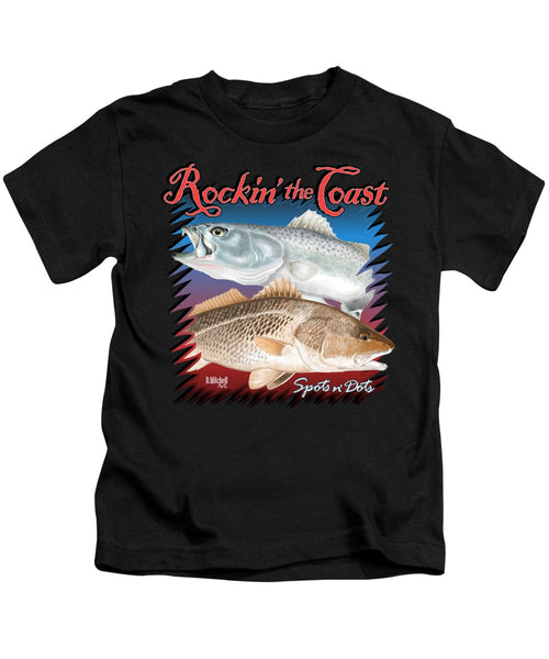 Rockin' the Coast - Spots n' Dots - Kids T-Shirt