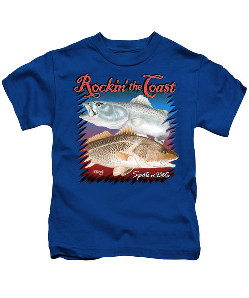 Rockin' the Coast - Spots n' Dots - Kids T-Shirt