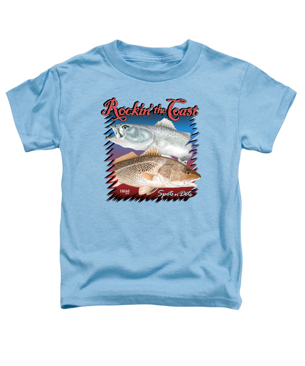 Rockin' the Coast - Spots n' Dots - Toddler T-Shirt