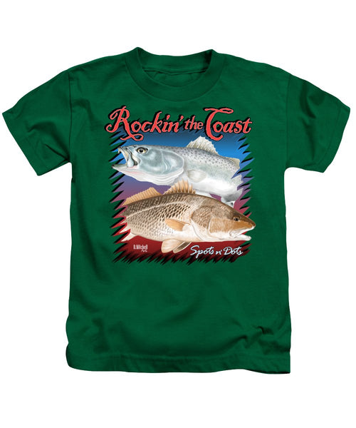 Rockin' the Coast - Spots n' Dots - Kids T-Shirt