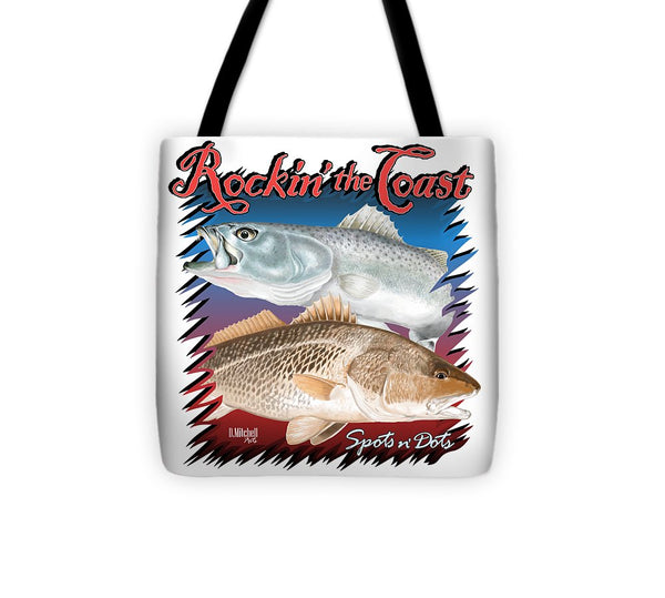 Rockin' the Coast - Spots n' Dots - Tote Bag
