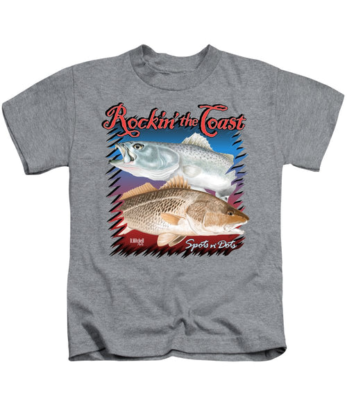 Rockin' the Coast - Spots n' Dots - Kids T-Shirt