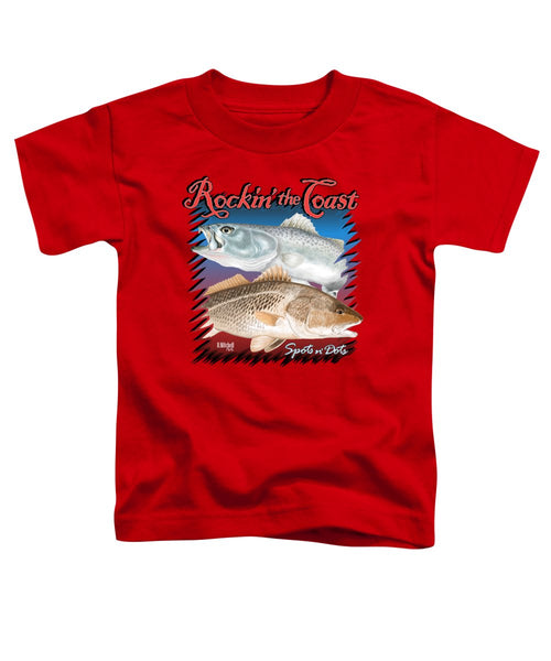 Rockin' the Coast - Spots n' Dots - Toddler T-Shirt