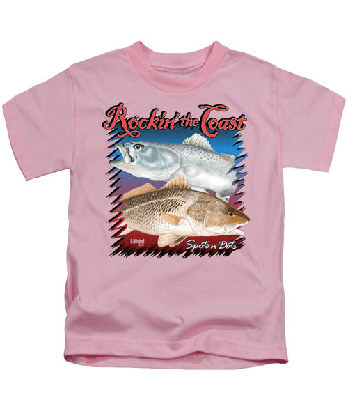 Rockin' the Coast - Spots n' Dots - Kids T-Shirt