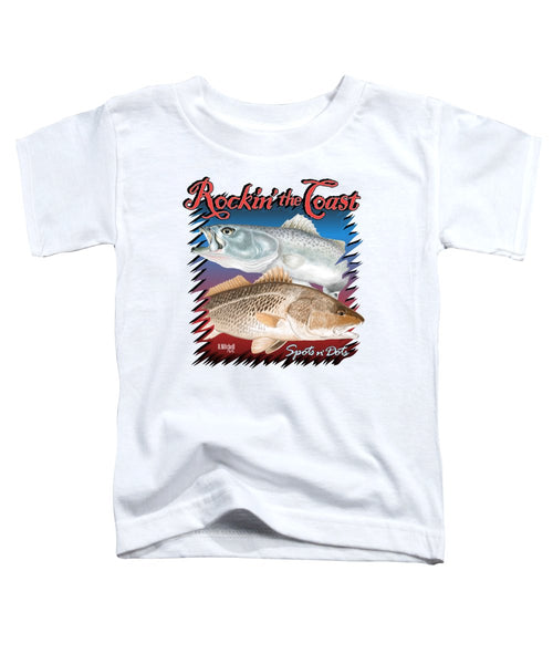 Rockin' the Coast - Spots n' Dots - Toddler T-Shirt