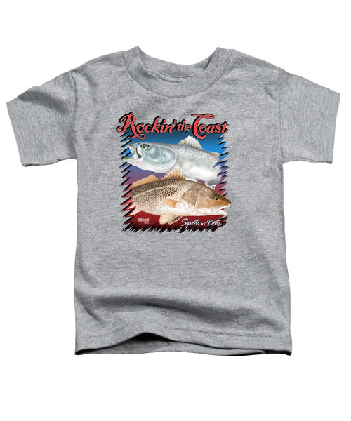 Rockin' the Coast - Spots n' Dots - Toddler T-Shirt