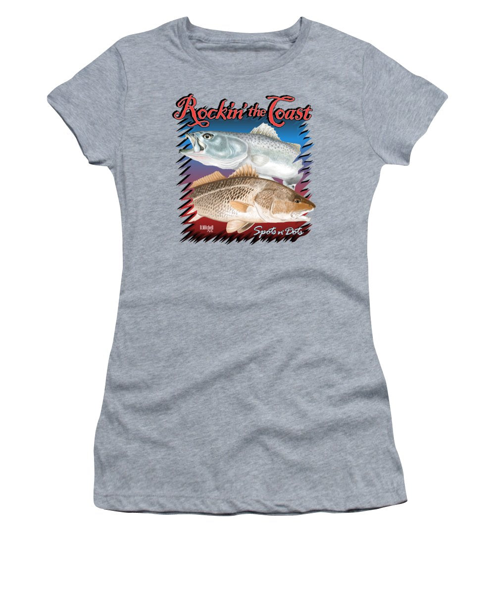 Rockin' the Coast - Spots n' Dots - Women's T-Shirt