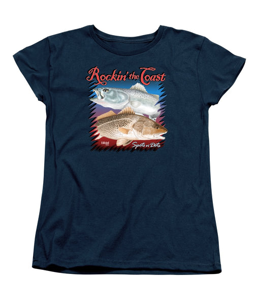 Rockin' the Coast - Spots n' Dots - Women's T-Shirt (Standard Fit)