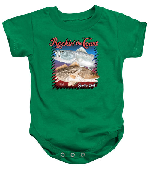 Rockin' the Coast - Spots n' Dots - Baby Onesie