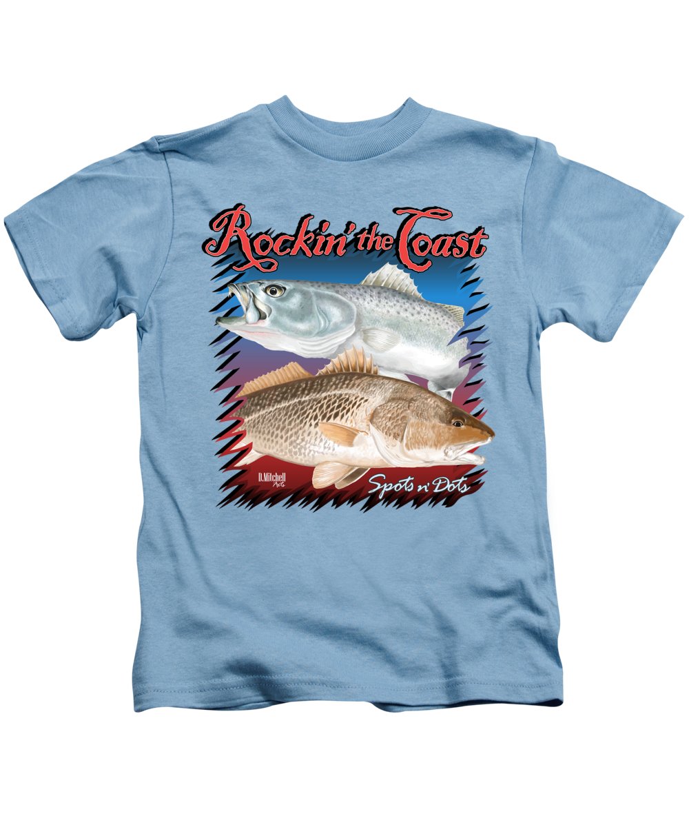 Rockin' the Coast - Spots n' Dots - Kids T-Shirt