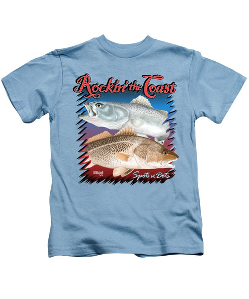 Rockin' the Coast - Spots n' Dots - Kids T-Shirt