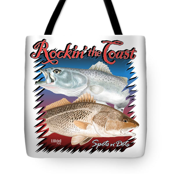 Rockin' the Coast - Spots n' Dots - Tote Bag