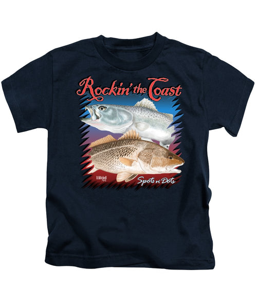 Rockin' the Coast - Spots n' Dots - Kids T-Shirt