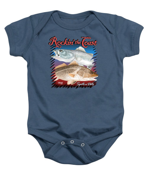 Rockin' the Coast - Spots n' Dots - Baby Onesie