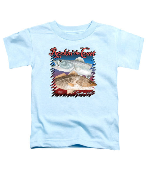 Rockin' the Coast - Spots n' Dots - Toddler T-Shirt