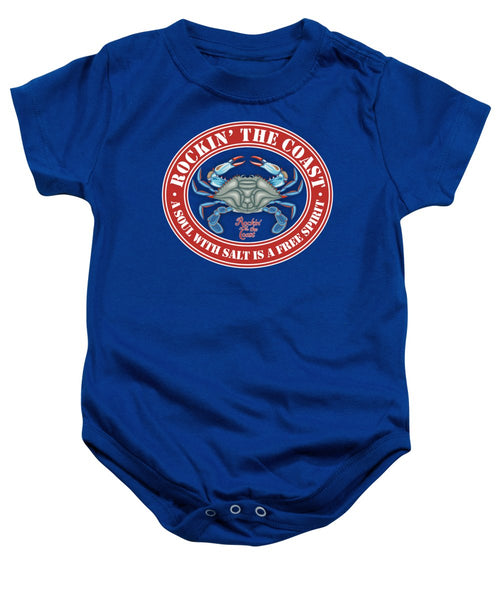 RTC Seal with Crab - Baby Onesie