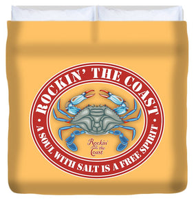 RTC Seal with Crab - Duvet Cover
