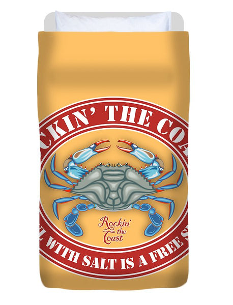 RTC Seal with Crab - Duvet Cover