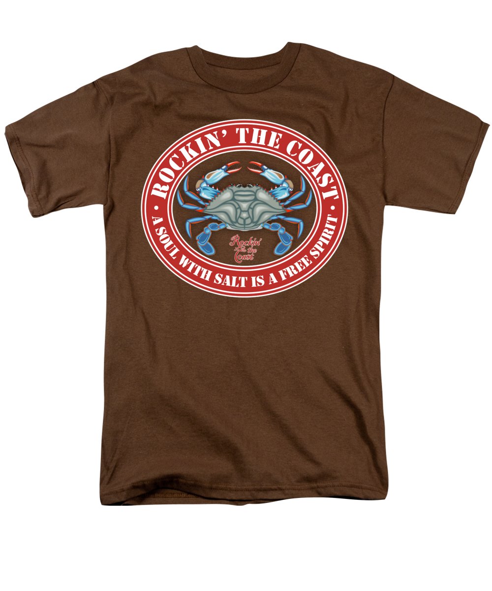 RTC Seal with Crab - Men's T-Shirt  (Regular Fit)