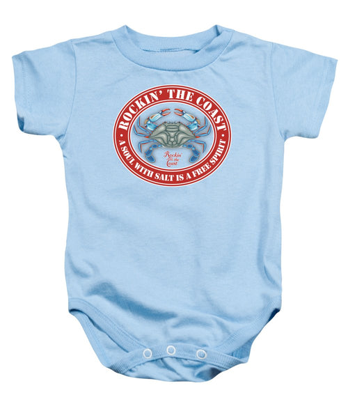 RTC Seal with Crab - Baby Onesie