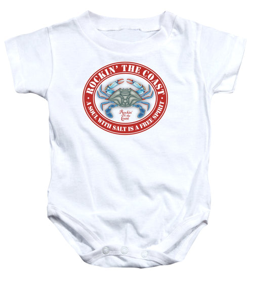 RTC Seal with Crab - Baby Onesie