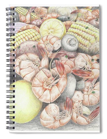 Shrimp Boil - Spiral Notebook