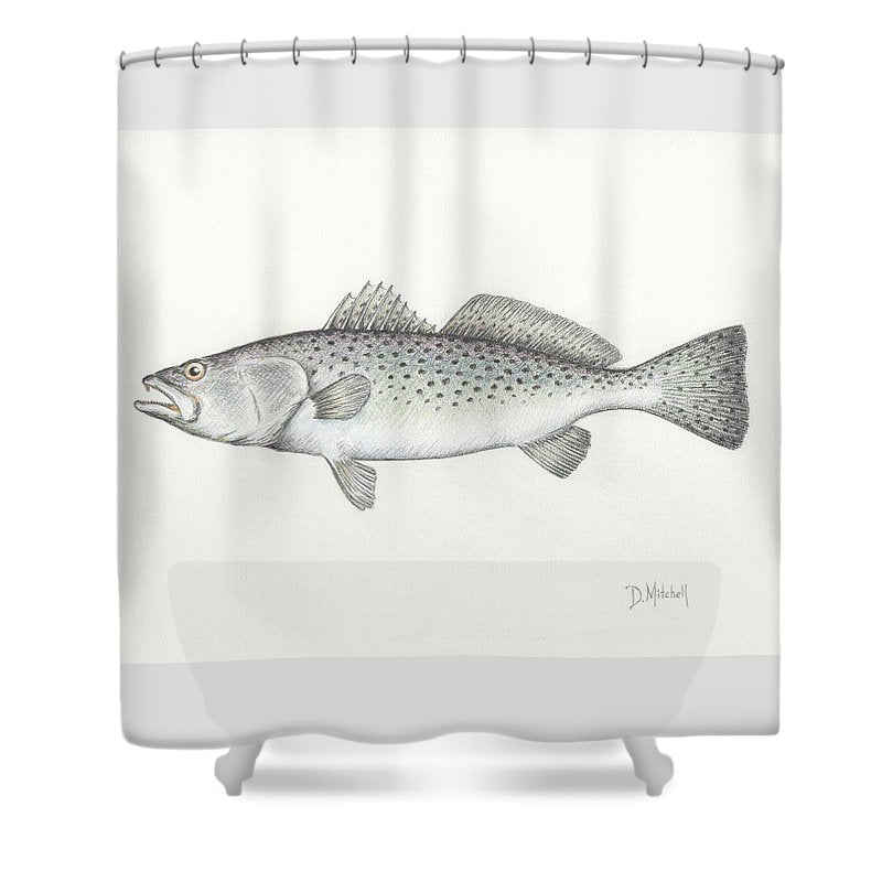 Speckled Trout - Shower Curtain