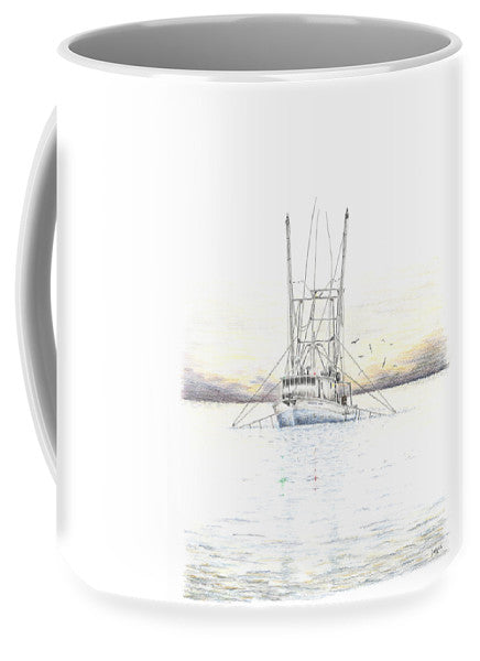 Sunset Trawler - Mug